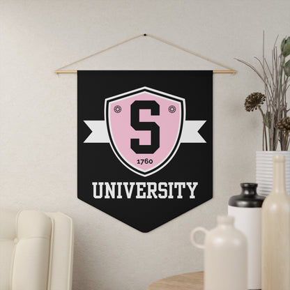 Home Decor - Skater University Emblem Pennant - Skate of Matter LLC