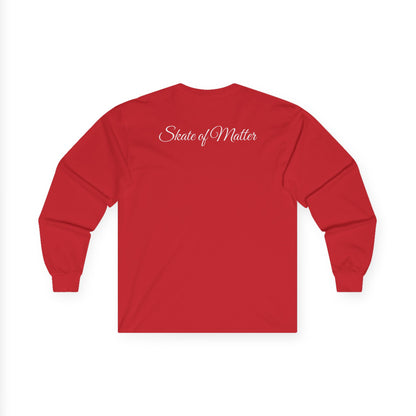 Long-sleeve - Skater University Emblem Unisex Long Sleeve Tee - Skate of Matter LLC