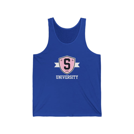 Tank Top - Skater University Emblem Unisex Tank - Skate of Matter LLC