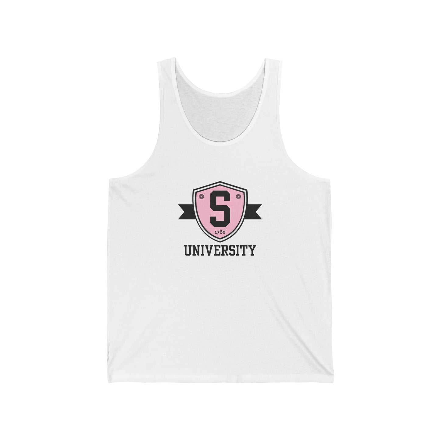 Tank Top - Skater University Emblem Unisex Tank - Skate of Matter LLC