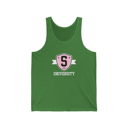 Tank Top - Skater University Emblem Unisex Tank - Skate of Matter LLC