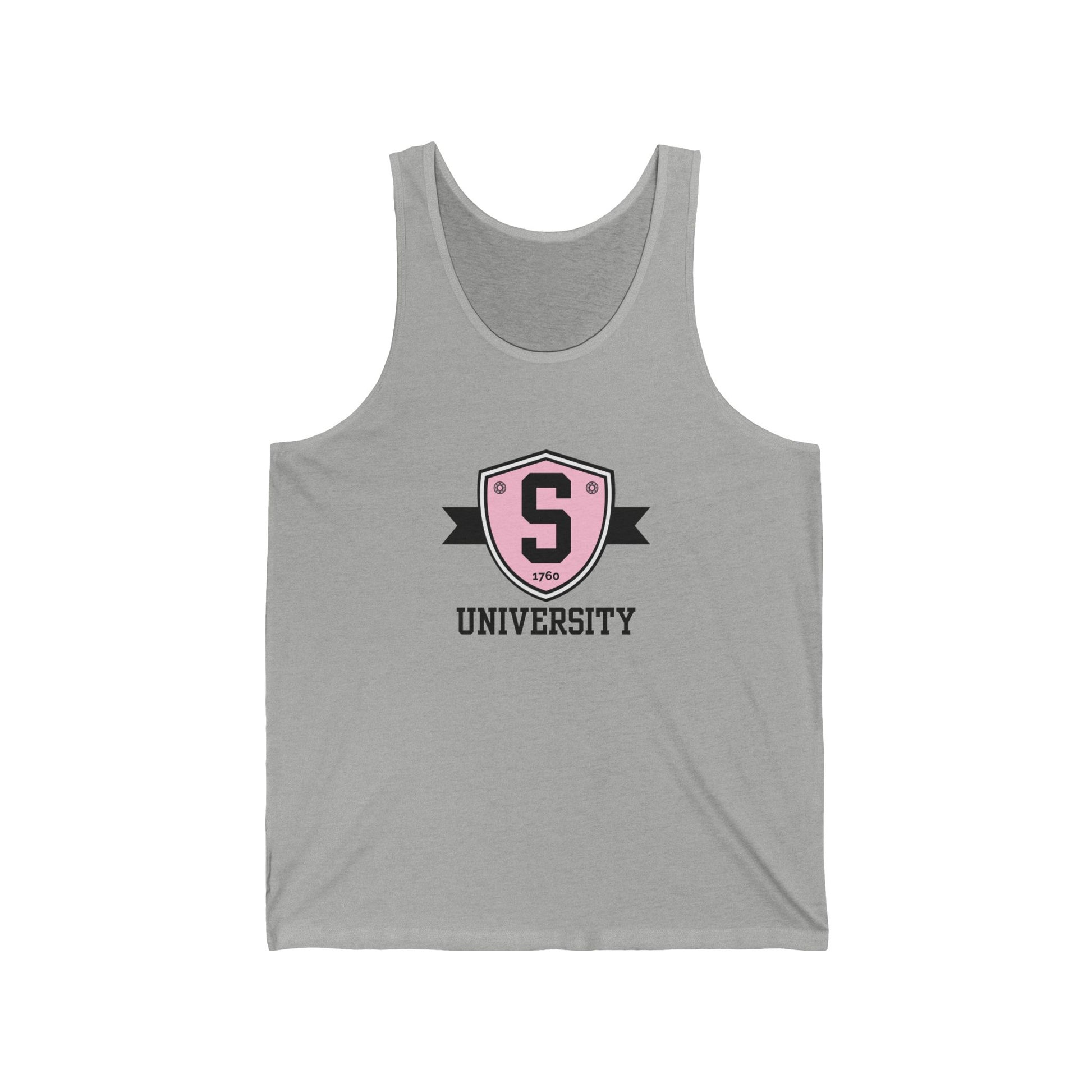 Tank Top - Skater University Emblem Unisex Tank - Skate of Matter LLC