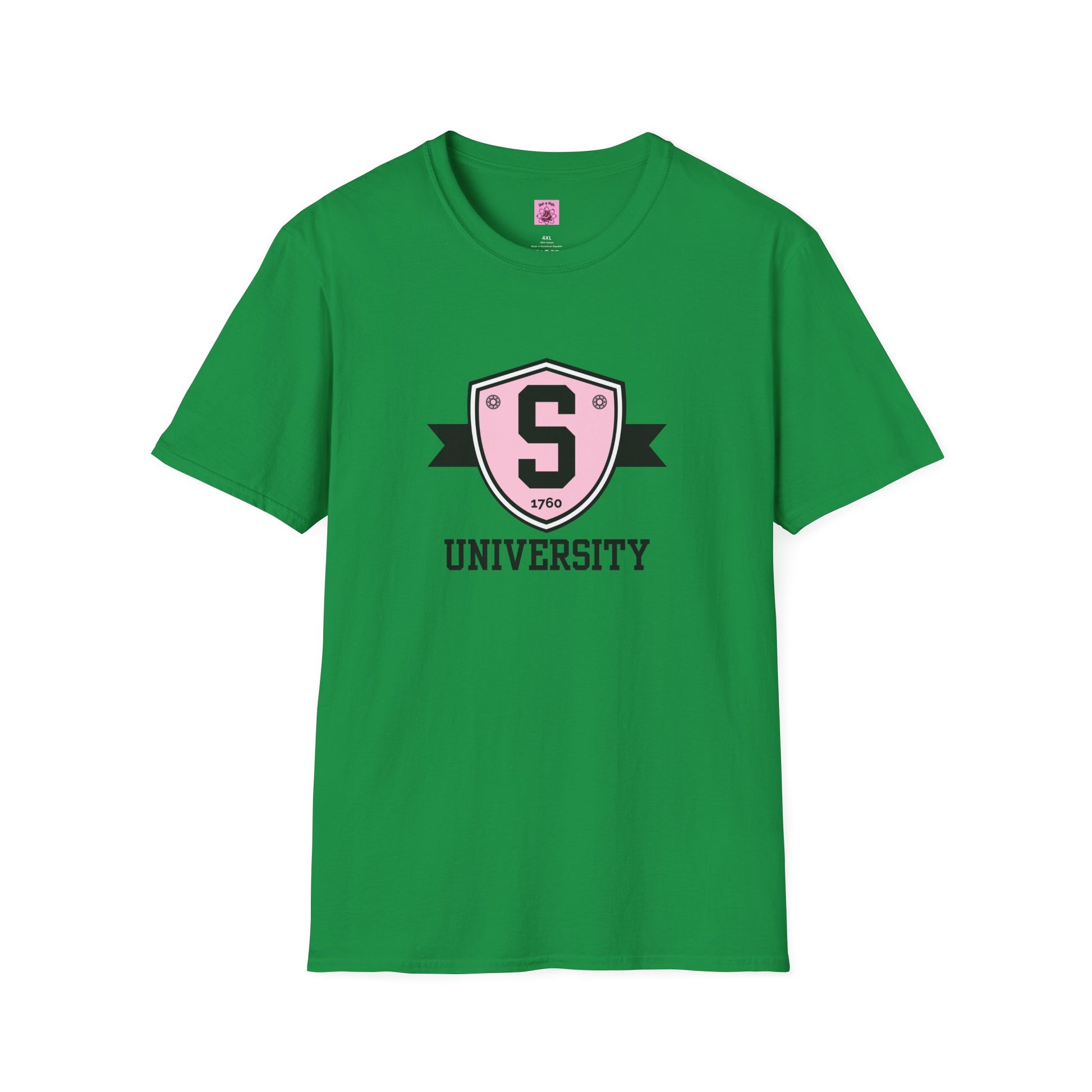 T-Shirt - Skater University Emblem Unisex Tee - Skate of Matter LLC