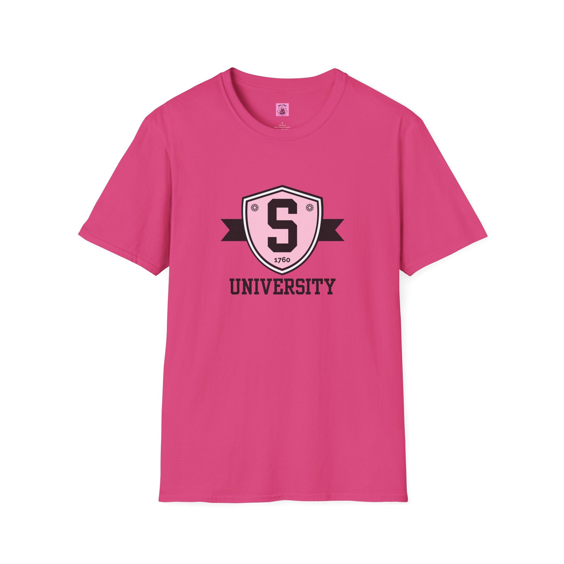 T-Shirt - Skater University Emblem Unisex Tee - Skate of Matter LLC