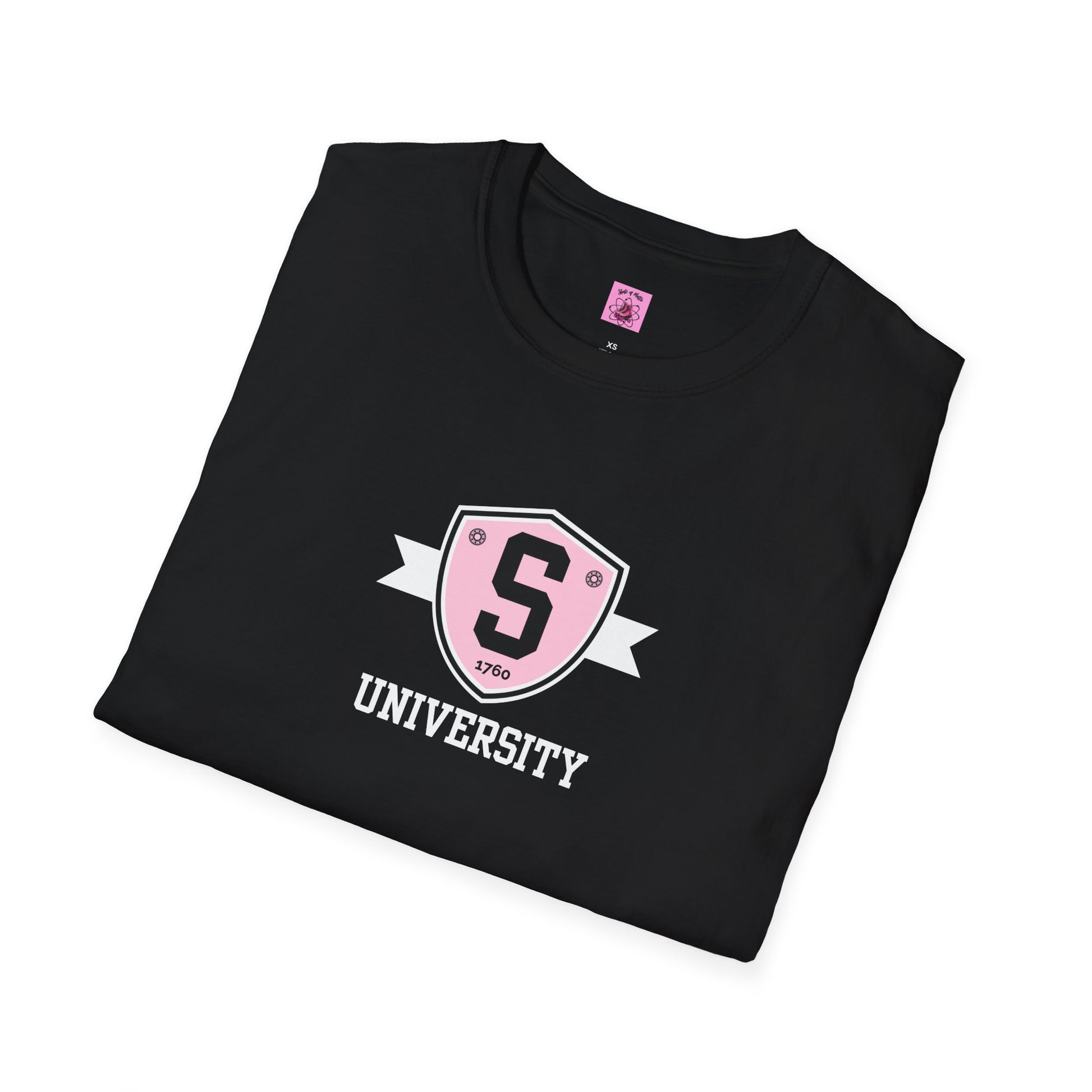 T-Shirt - Skater University Emblem Unisex Tee - Skate of Matter LLC