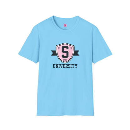 T-Shirt - Skater University Emblem Unisex Tee - Skate of Matter LLC