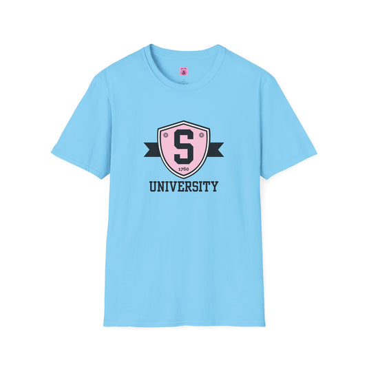 T-Shirt - Skater University Emblem Unisex Tee - Skate of Matter LLC