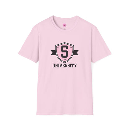 T-Shirt - Skater University Emblem Unisex Tee - Skate of Matter LLC