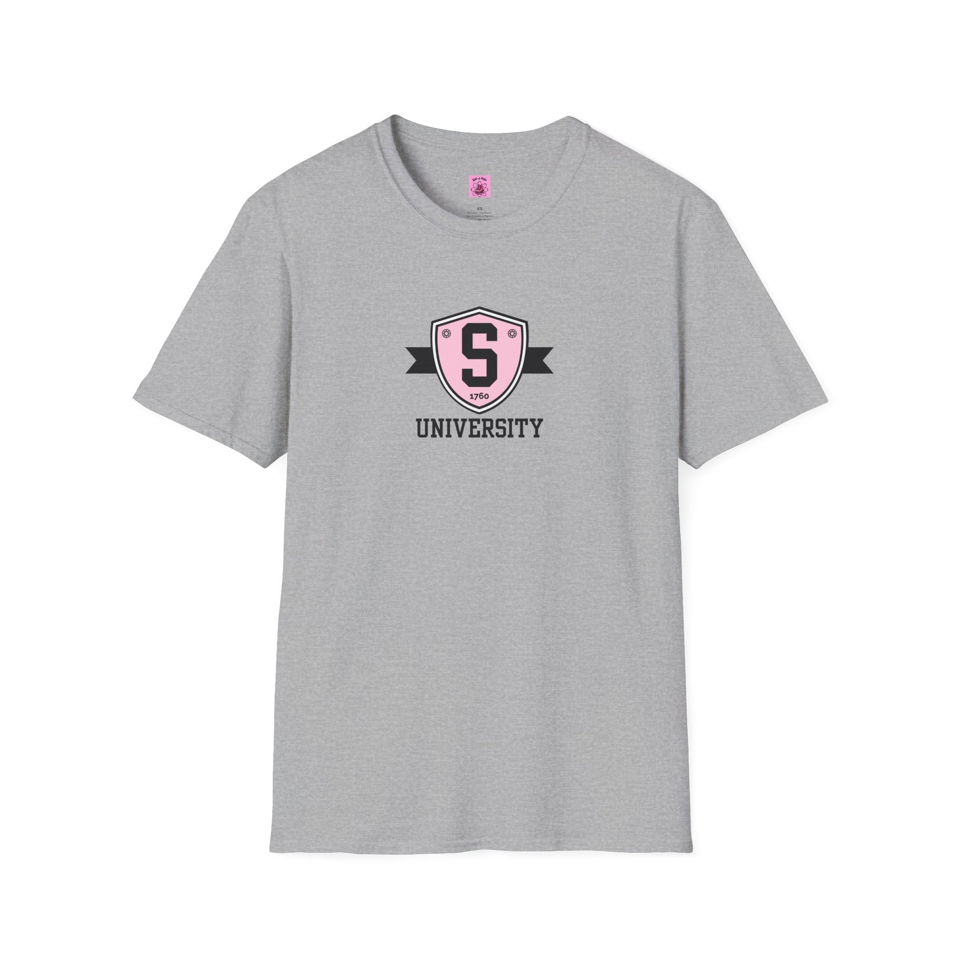 T-Shirt - Skater University Emblem Unisex Tee - Skate of Matter LLC