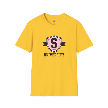 T-Shirt - Skater University Emblem Unisex Tee - Skate of Matter LLC