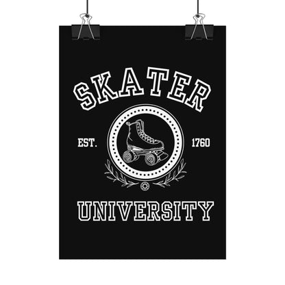 Poster - Skater University Rolled Poster - Skate of Matter LLC