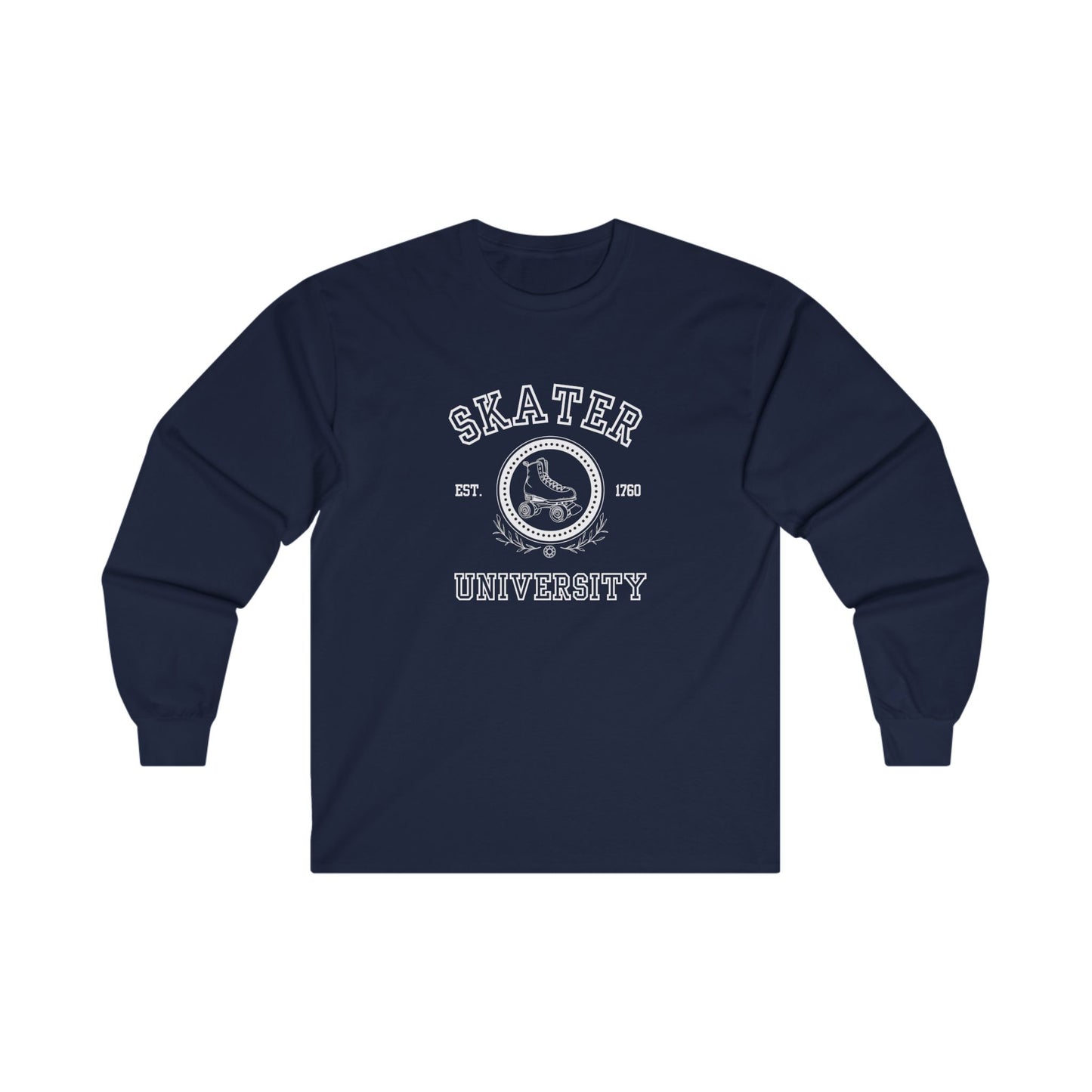 Long-sleeve - Skater University Unisex Long Sleeve Tee - Skate of Matter LLC