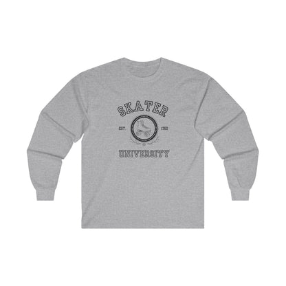 Long-sleeve - Skater University Unisex Long Sleeve Tee - Skate of Matter LLC