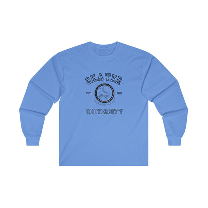 Long-sleeve - Skater University Unisex Long Sleeve Tee - Skate of Matter LLC