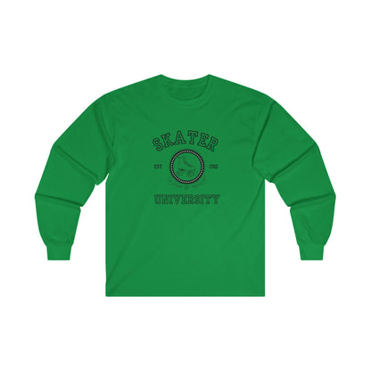 Long-sleeve - Skater University Unisex Long Sleeve Tee - Skate of Matter LLC