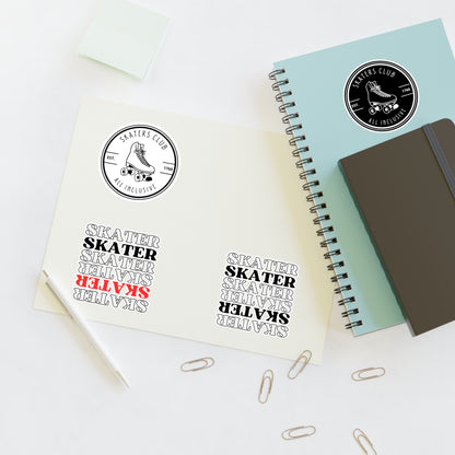 Paper products - Skater Variety Sticker Sheet - Skate of Matter LLC