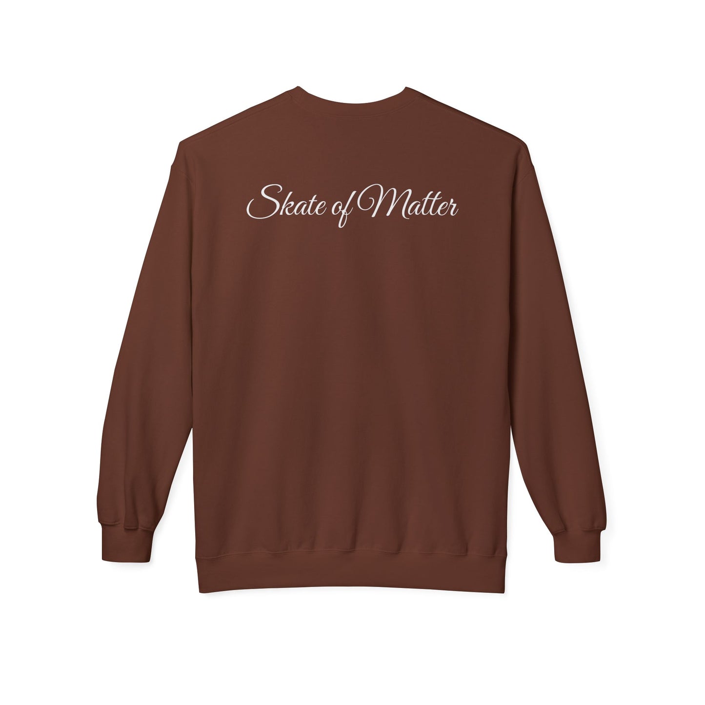 Sweatshirt - Skater for Life Unisex Fleece Crewneck Sweatshirt - Skate of Matter LLC