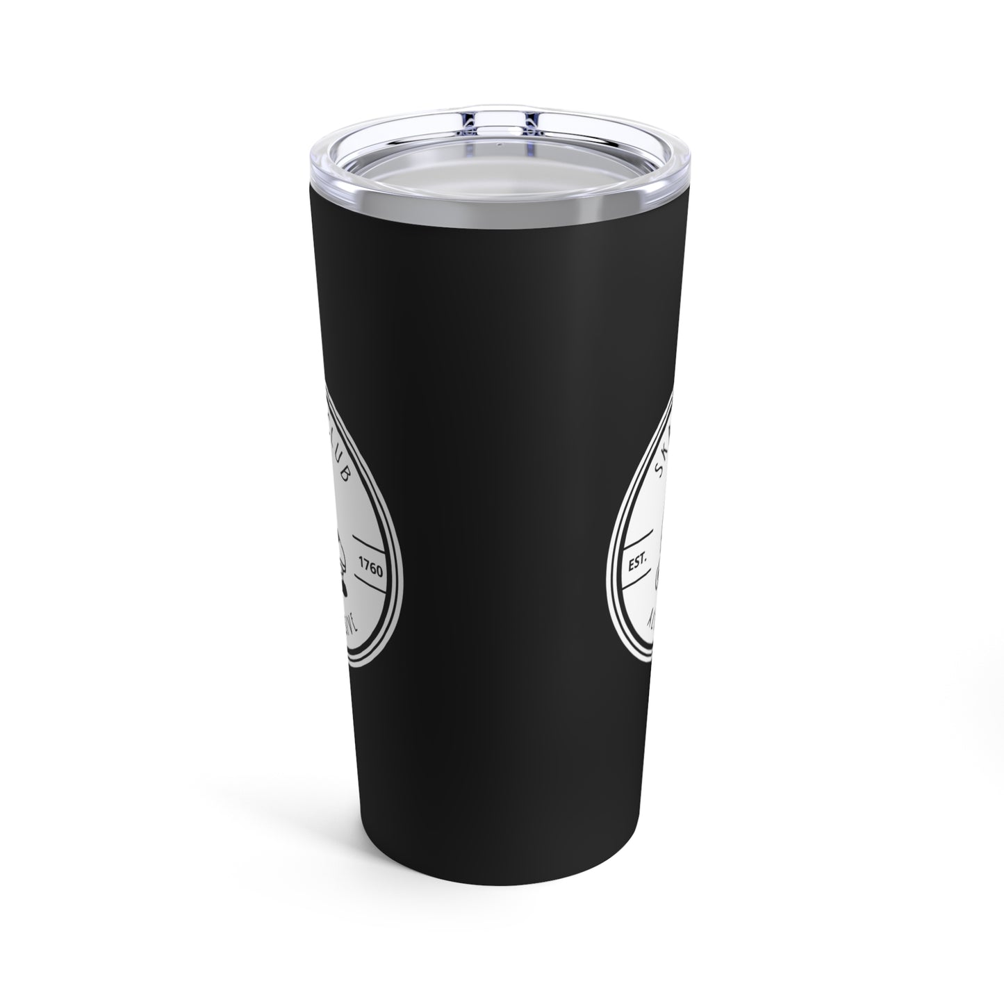 Drinkware - Skaters Club Logo Tumbler - Skate of Matter LLC