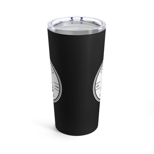 Drinkware - Skaters Club Logo Tumbler - Skate of Matter LLC