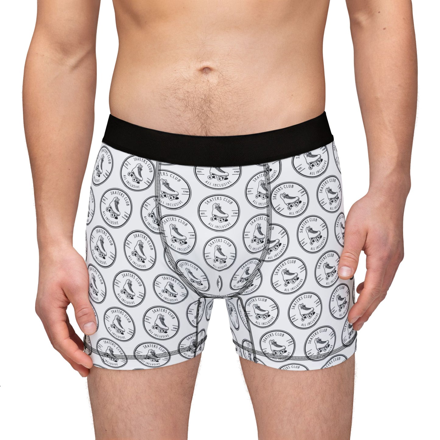 Underwear - Skaters Club Mens Boxer Briefs - Skate of Matter LLC