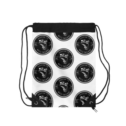 Bags - Skaters Club Round Logo Drawstring Bag - Skate of Matter LLC