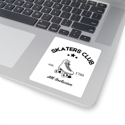 Paper products - Skaters Club Sticker - Skate of Matter LLC