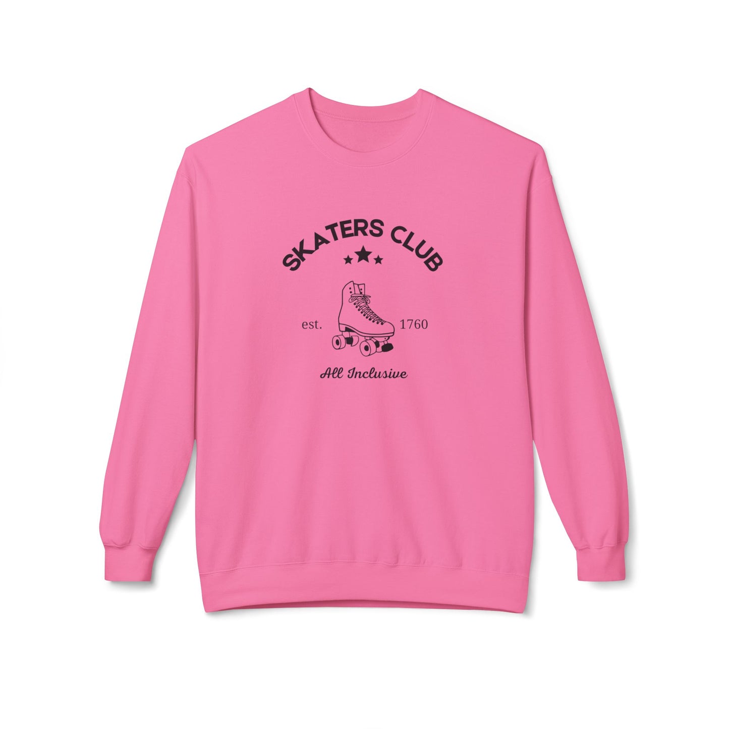 Sweatshirt - Skaters Club Unisex Fleece Crewneck Sweatshirt - Skate of Matter LLC