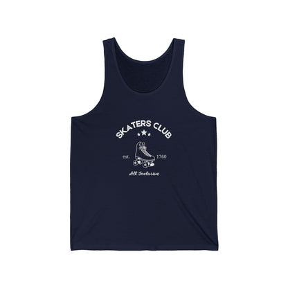 Tank Top - Skaters Club Unisex Tank - Skate of Matter LLC