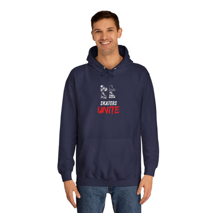 Hoodie - Skaters Unite Unisex Hoodie - Skate of Matter LLC