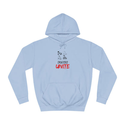 Hoodie - Skaters Unite Unisex Hoodie - Skate of Matter LLC