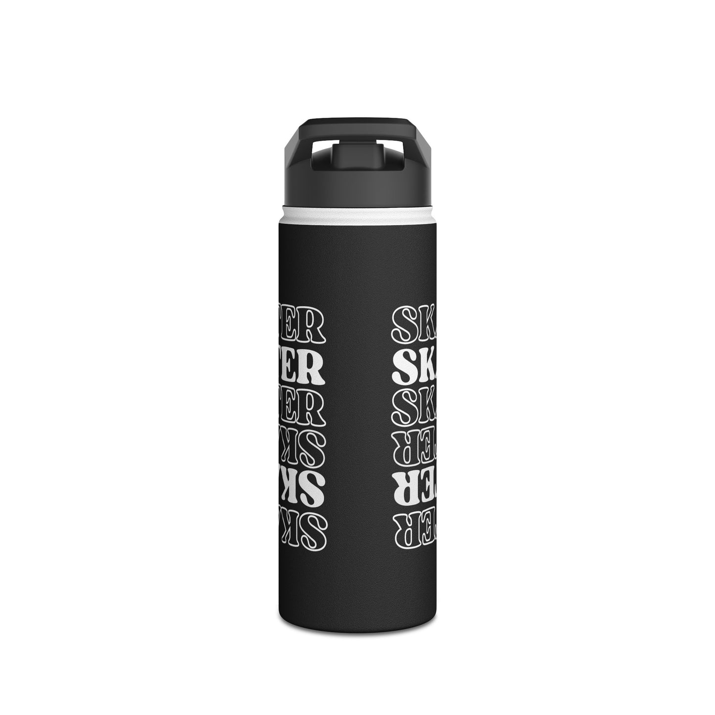 Drinkware - Statement Skater Stainless Steel Water Bottle - Skate of Matter LLC