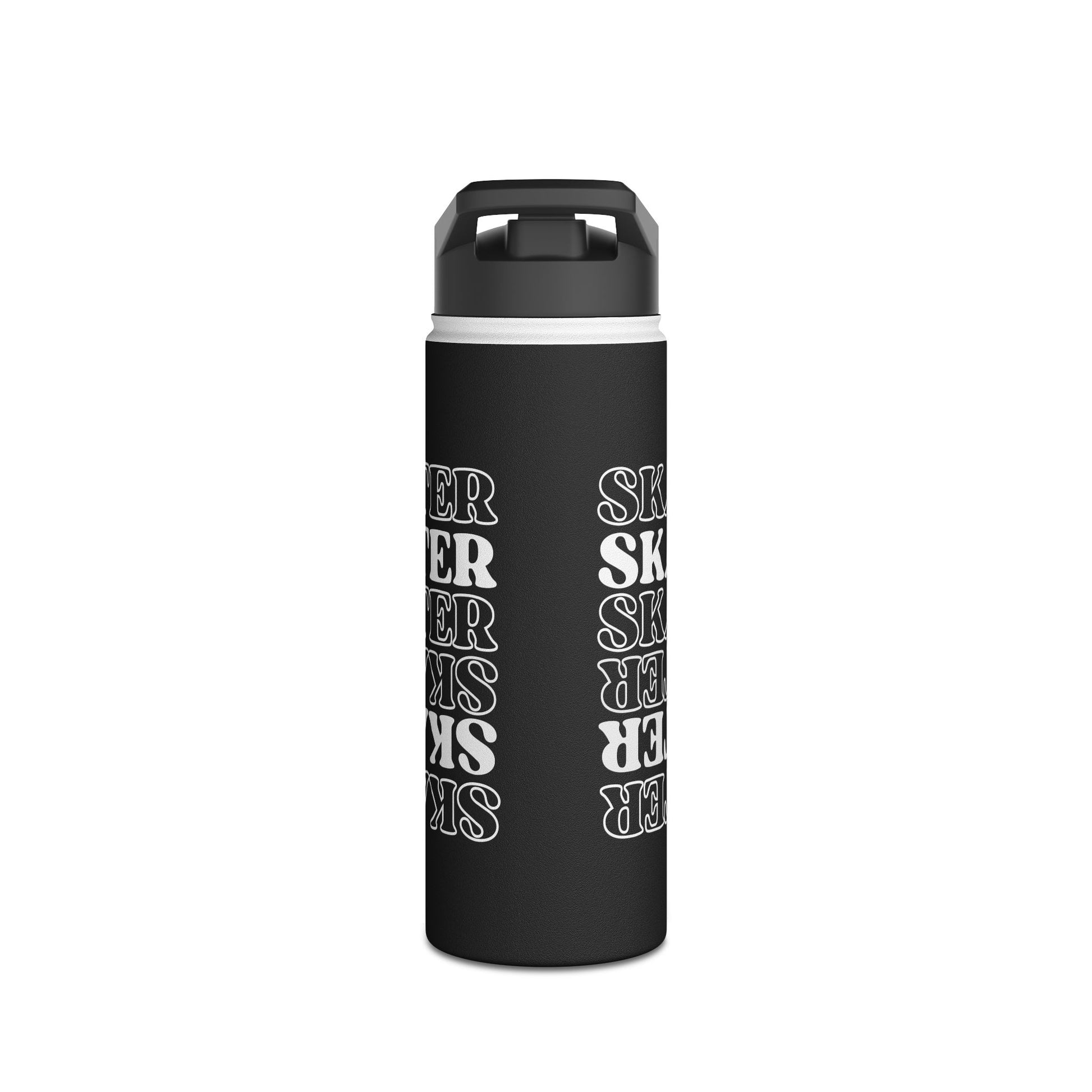 Drinkware - Statement Skater Stainless Steel Water Bottle - Skate of Matter LLC