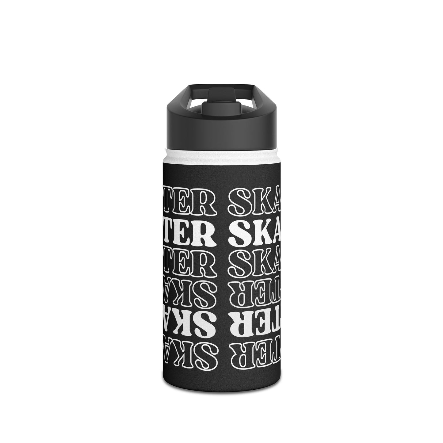 Drinkware - Statement Skater Stainless Steel Water Bottle - Skate of Matter LLC