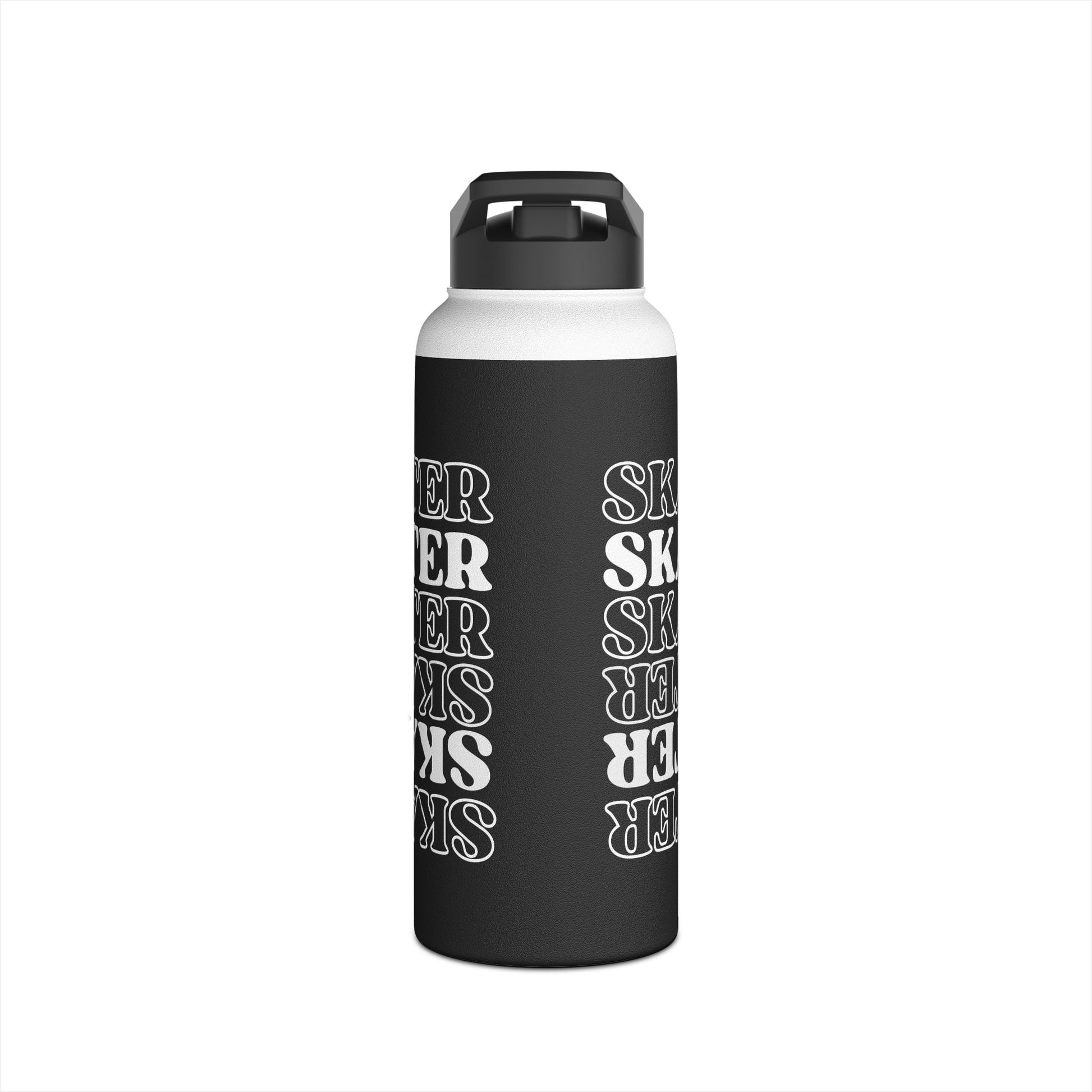 Drinkware - Statement Skater Stainless Steel Water Bottle - Skate of Matter LLC