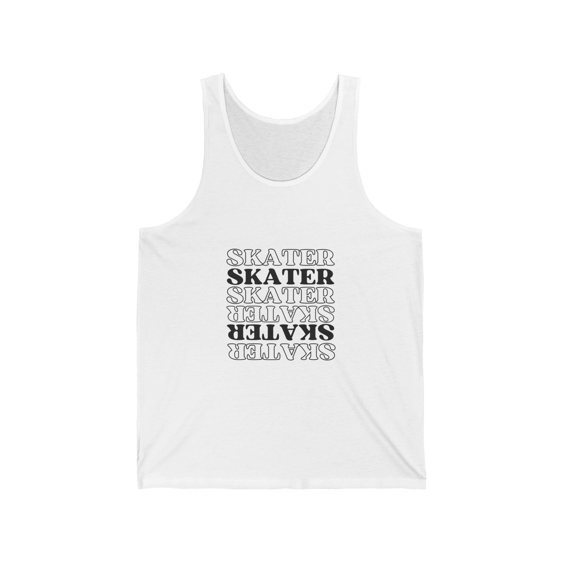 Tank Top - Statement Skater Unisex Tank - Skate of Matter LLC