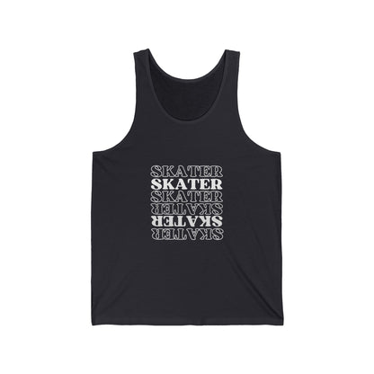 Tank Top - Statement Skater Unisex Tank - Skate of Matter LLC