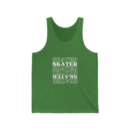 Tank Top - Statement Skater Unisex Tank - Skate of Matter LLC