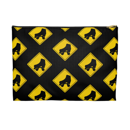 Bags - Warning Skater Accessory Pouch - Skate of Matter LLC