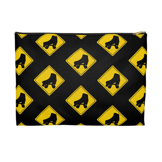 Bags - Warning Skater Accessory Pouch - Skate of Matter LLC