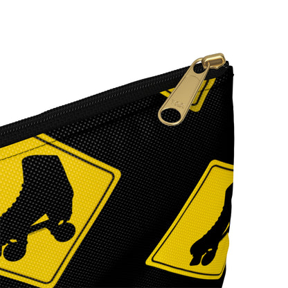 Bags - Warning Skater Accessory Pouch - Skate of Matter LLC