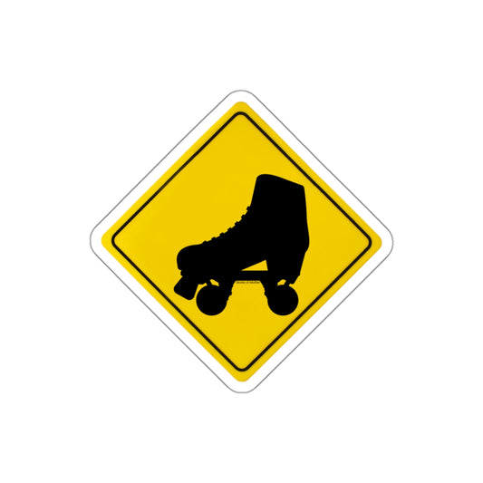 Paper products - Warning Skater Sticker - Skate of Matter LLC