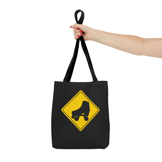 Bags - Warning Skater Tote Bag - Skate of Matter LLC