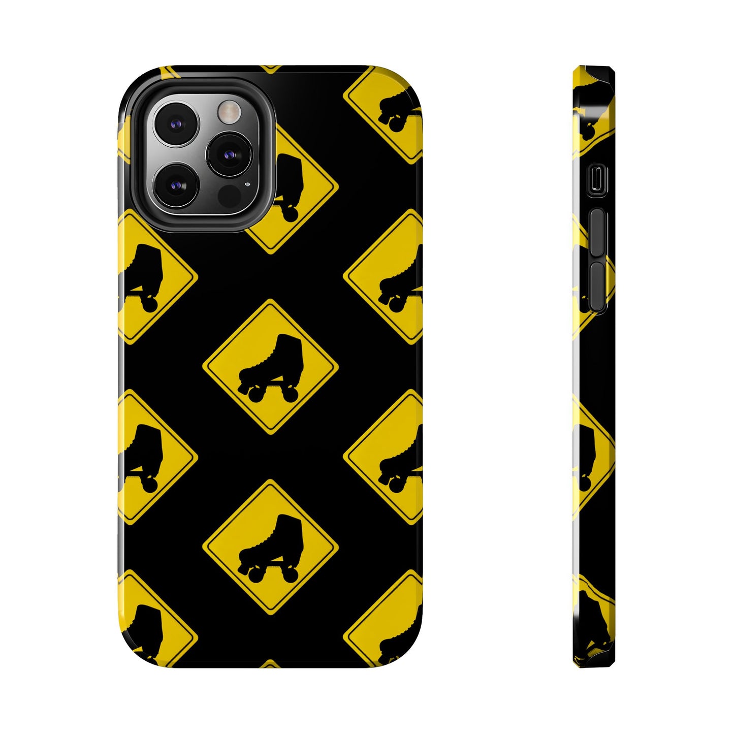 Phone Case - Warning Skater Tough Phone Case - Skate of Matter LLC