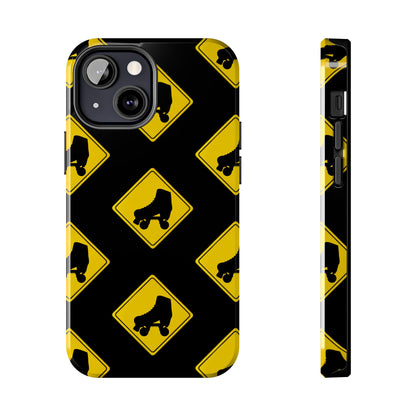 Phone Case - Warning Skater Tough Phone Case - Skate of Matter LLC