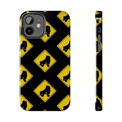 Phone Case - Warning Skater Tough Phone Case - Skate of Matter LLC