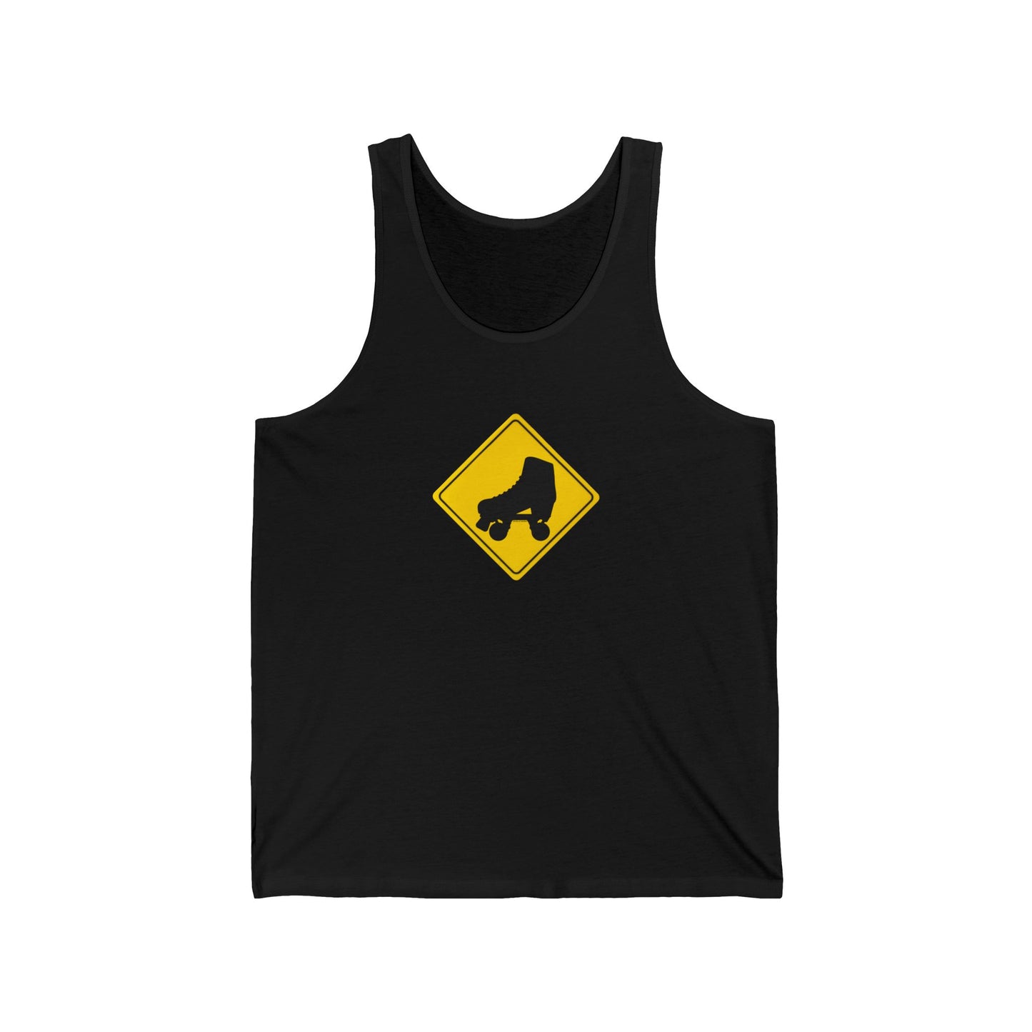 Tank Top - Warning Skater Unisex Tank - Skate of Matter LLC