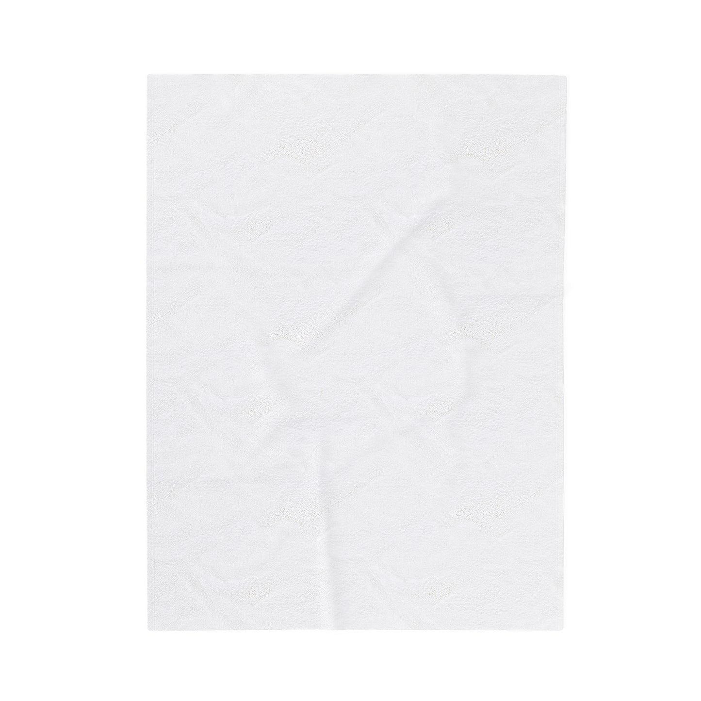 Bedding - White Round Skaters Club Velveteen Plush Blanket - Skate of Matter LLC