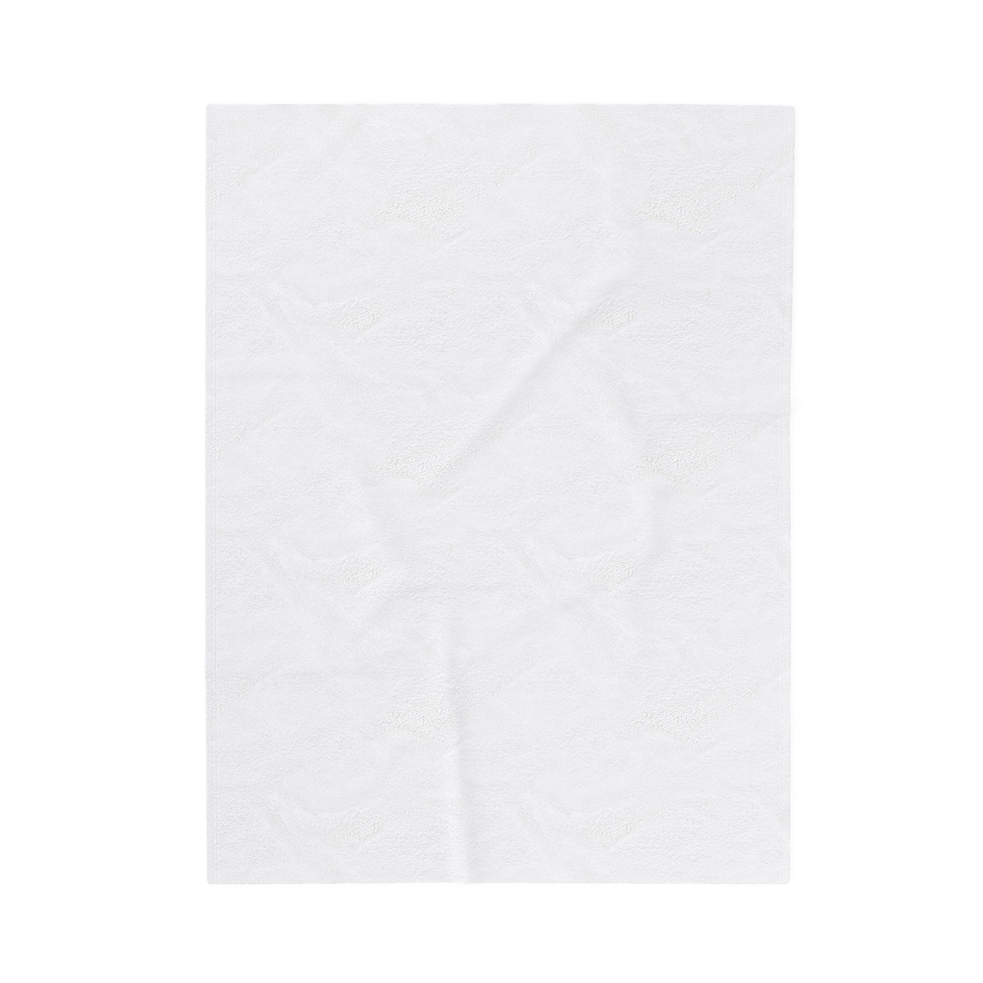 Bedding - White Round Skaters Club Velveteen Plush Blanket - Skate of Matter LLC