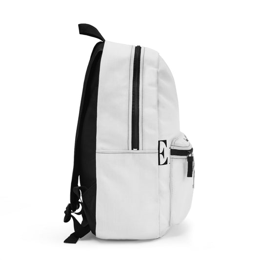 Backpack - White Skater University Backpack - Skate of Matter LLC