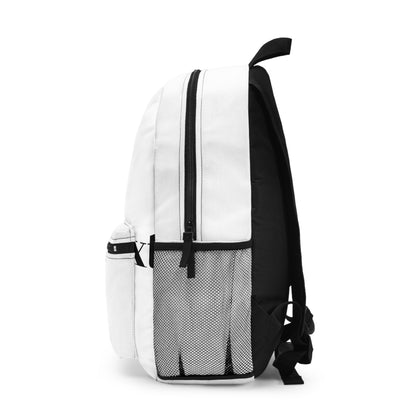 Backpack - White Skater University Backpack - Skate of Matter LLC